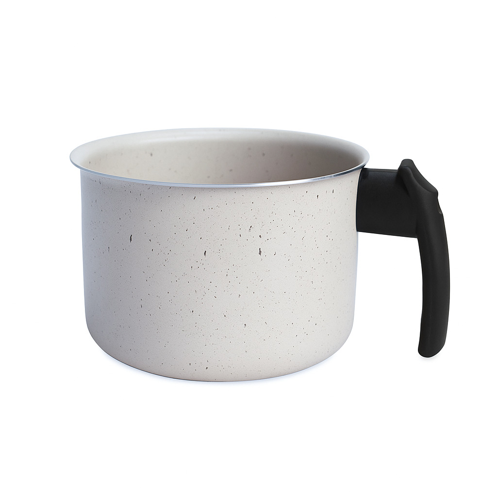 Canecão Branco Marmorizado